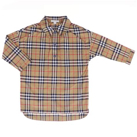 burberry girls shirt|kids burberry girls shirts.